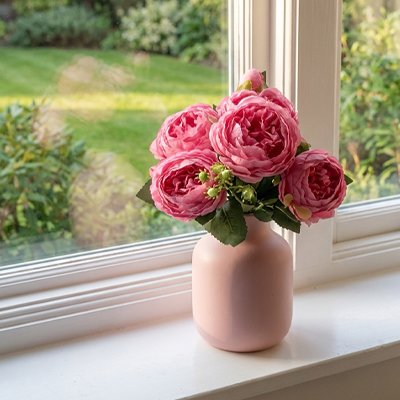 Bouquet de fleurs artificielles 