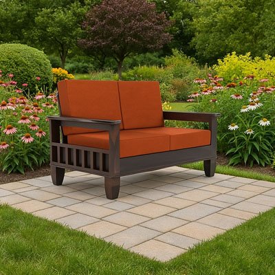 Coussin pour fauteuil de jardin 