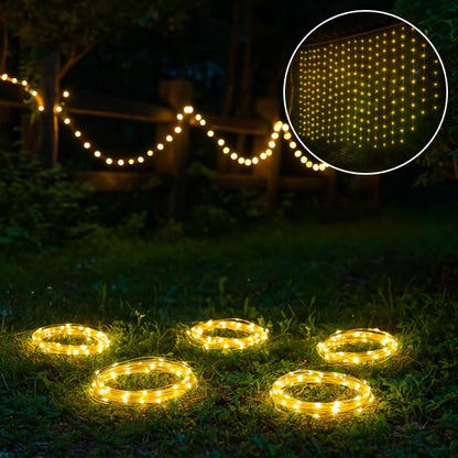 Guirlande lumineuse exterieure solaire | LumiMur™️