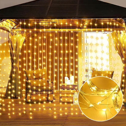 Guirlande lumineuse exterieure solaire | LumiMur™️