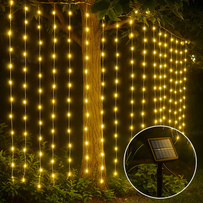 Guirlande lumineuse exterieure solaire | LumiMur™️