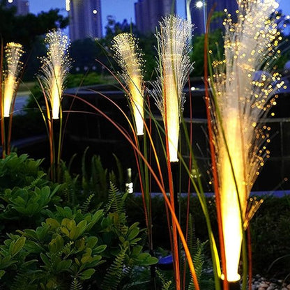 Lampes solaires pour le jardin style feu follet ville